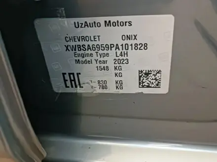 Chevrolet Onix 2023 года за 4 600 000 тг. в Шымкент – фото 26