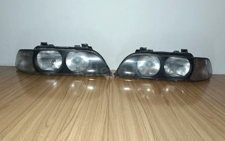 Фары Hella 2шт BMW 5 E39 Дорест 95-00г Оригинал Передние БМВ 5-серия Е39 за 70 000 тг. в Караганда