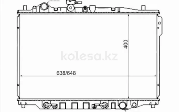 Радиатор охлаждения двигателяfor4 605 тг. в Караганда