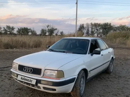 Audi 80 1991 года за 1 600 000 тг. в Шу – фото 4