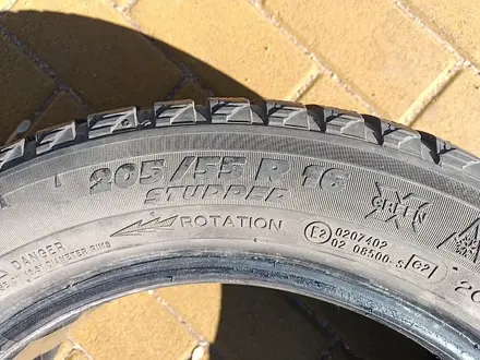 Шины 205/55 R16 — "Michelin X-ICE North XIN2" (Россия), зимние. О за 25 000 тг. в Астана – фото 7