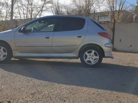 Peugeot 206 2006 года за 3 330 000 тг. в Петропавловск – фото 8