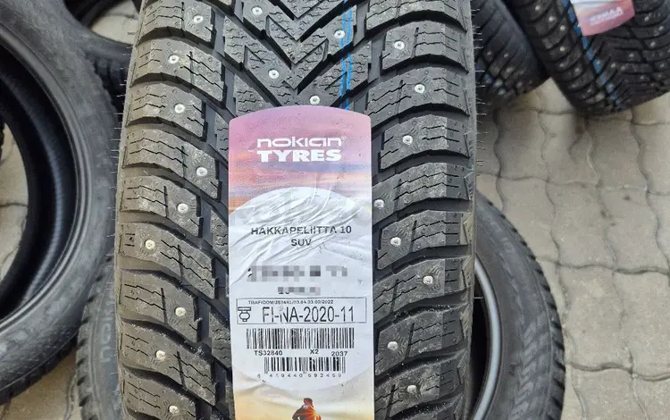 Финляндия 235/55 19 NOKIAN HAKKAPELIITTA 10 за 164 000 тг. в Алматы