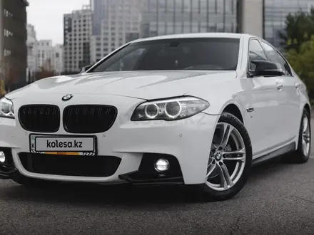 BMW 520 2014 года за 9 100 000 тг. в Алматы – фото 3