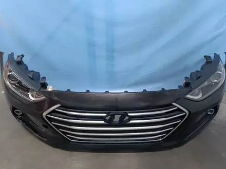 Бампер передний в сборе на Hyundai Elantra за 250 000 тг. в Алматы