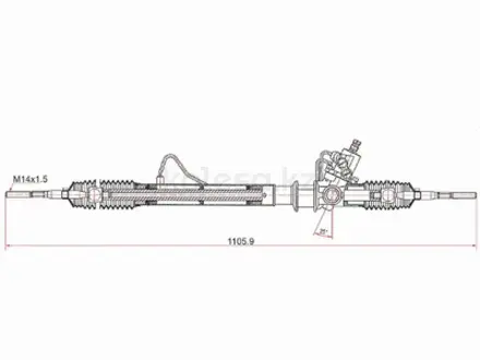 Рулевая рейка за 75 050 тг. в Астана