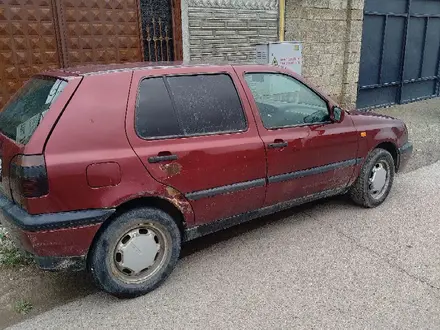 Volkswagen Golf 1993 года за 500 000 тг. в Тараз – фото 4