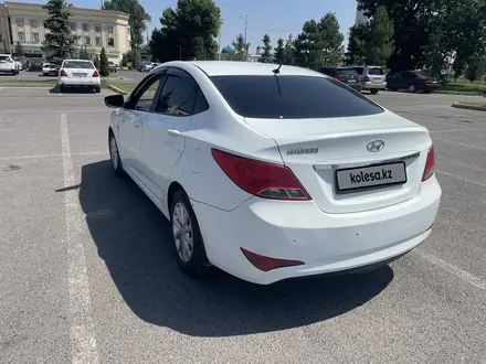 Hyundai Accent 2015 года за 4 000 000 тг. в Тараз – фото 6