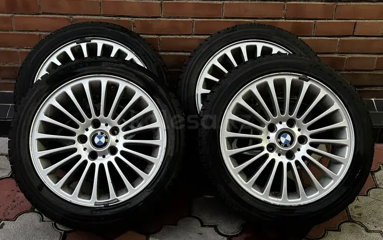 Диски с зимней резиной bmw 3 e46 за 200 000 тг. в Караганда