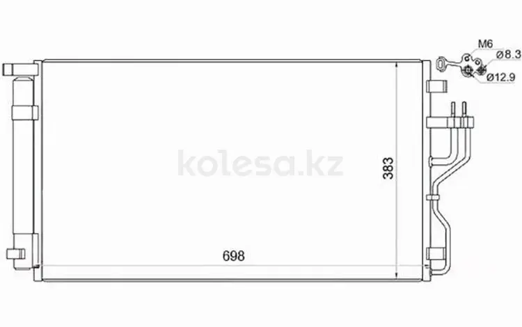 Радиатор кондиционераүшін25 550 тг. в Павлодар