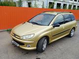 Peugeot 206 2003 годаүшін1 000 000 тг. в Экибастуз – фото 3