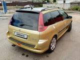 Peugeot 206 2003 годаүшін1 000 000 тг. в Экибастуз – фото 5