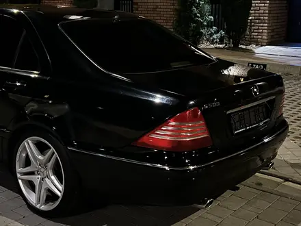 Mercedes-Benz S 500 2002 года за 6 500 000 тг. в Алматы – фото 17