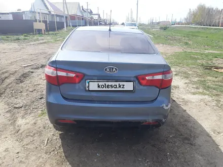 Kia Rio 2011 года за 2 400 000 тг. в Костанай – фото 4