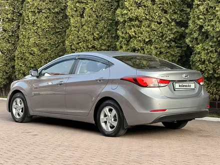 Hyundai Elantra 2014 года за 6 650 000 тг. в Алматы – фото 19