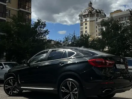 BMW X6 2017 года за 21 000 000 тг. в Астана – фото 7
