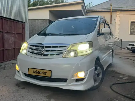 Toyota Alphard 2005 года за 9 000 000 тг. в Шымкент – фото 4