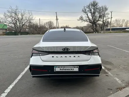 Hyundai Elantra 2024 года за 9 050 000 тг. в Алматы – фото 4