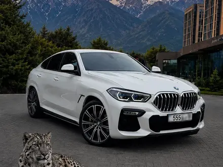 BMW X6 2020 года за 33 900 000 тг. в Алматы