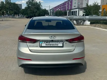 Hyundai Elantra 2017 года за 6 000 000 тг. в Кызылорда – фото 4