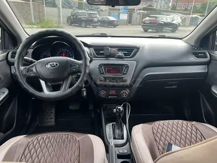 Kia Rio 2014 года за 5 850 000 тг. в Алматы – фото 9