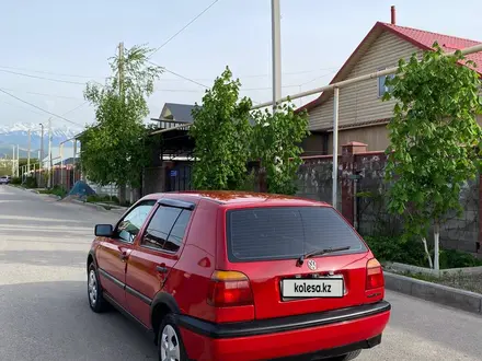 Volkswagen Golf 1992 года за 1 400 000 тг. в Алматы – фото 6