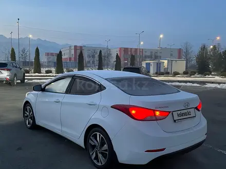 Hyundai Elantra 2015 года за 6 400 000 тг. в Алматы – фото 3