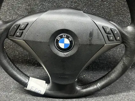 Руль bmw 5 series E60 за 40 000 тг. в Караганда – фото 4