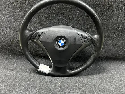 Руль bmw 5 series E60 за 40 000 тг. в Караганда – фото 2
