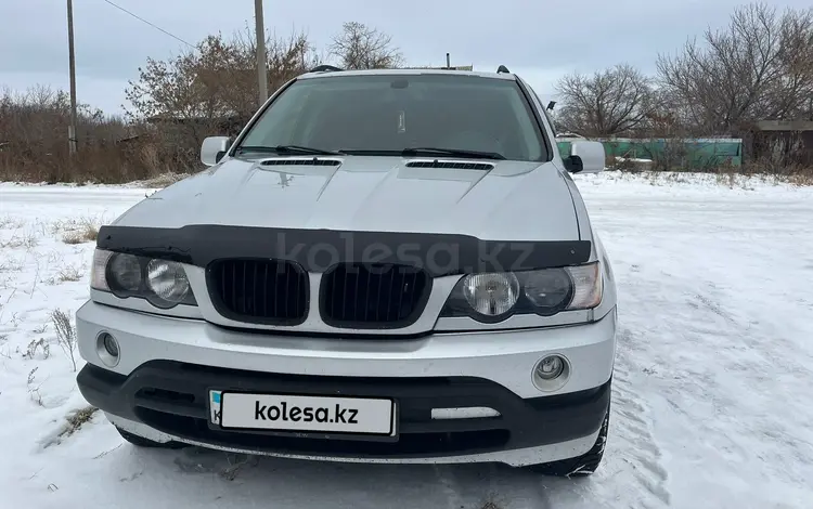 BMW X5 2002 года за 4 500 000 тг. в Костанай