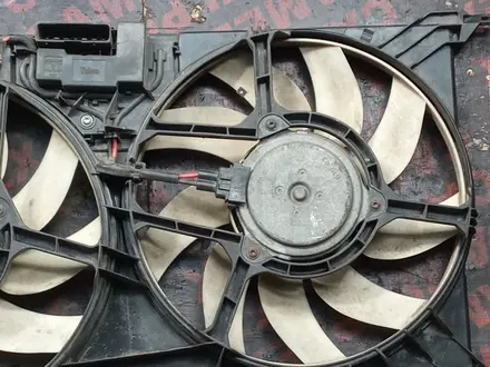 Вентилятор охлаждения радиатора, диффузор на Opel Vectra C за 62 000 тг. в Алматы – фото 3
