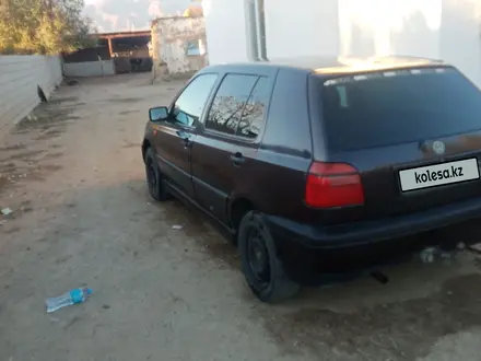 Volkswagen Golf 1994 года за 1 300 000 тг. в Жаркент – фото 9