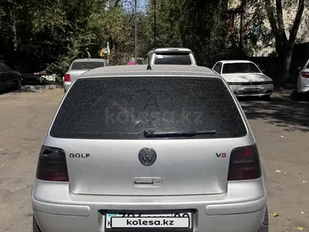 Volkswagen Golf 2003 года за 1 200 000 тг. в Алматы – фото 5