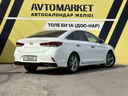 Hyundai Sonata 2018 года за 8 750 000 тг. в Тараз – фото 5