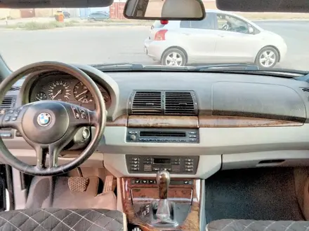 BMW X5 2002 года за 4 000 000 тг. в Актау – фото 5