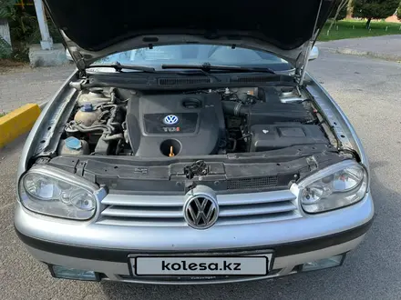 Volkswagen Golf 2002 года за 3 800 000 тг. в Шымкент – фото 6