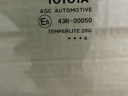 Стекло переднее левое Toyota Camry 70 за 70 000 тг. в Костанай – фото 2