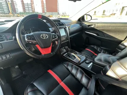 Toyota Camry 2017 года за 13 000 000 тг. в Астана – фото 3
