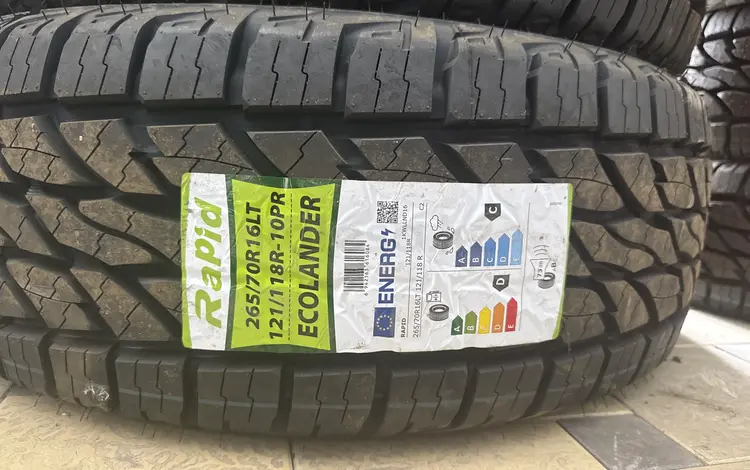 Rapid 265/70R16LT Ecolanderүшін47 000 тг. в Шымкент