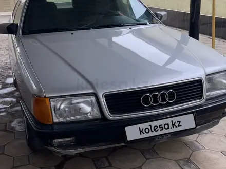 Audi 100 1988 года за 1 800 000 тг. в Жетысай – фото 4