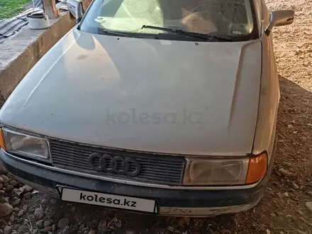 Audi 80 1989 года за 380 000 тг. в Мерке – фото 2