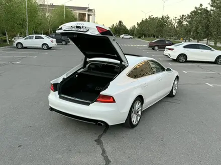 Audi A7 2013 года за 13 000 000 тг. в Алматы – фото 14