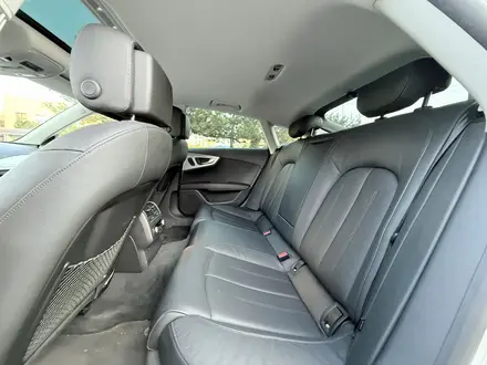 Audi A7 2013 года за 13 000 000 тг. в Алматы – фото 9