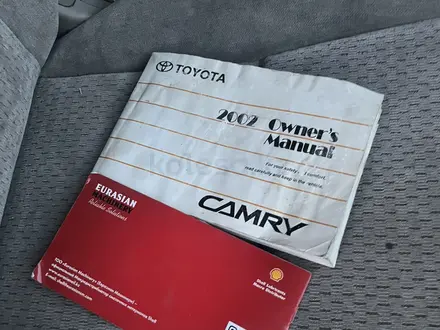 Toyota Camry 2002 года за 3 650 000 тг. в Астана – фото 16