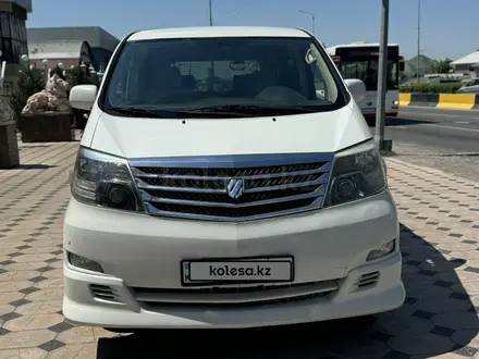 Toyota Alphard 2005 года за 7 500 000 тг. в Шымкент – фото 2