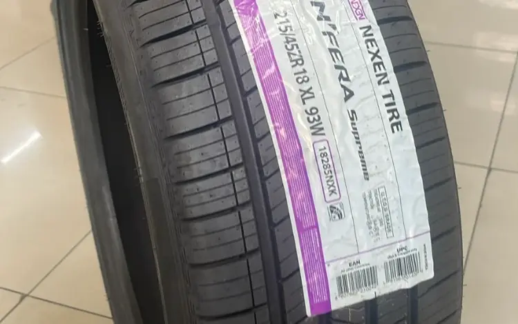 215/45R18 93W N'Fera Supreme Nexen/лето за 44 250 тг. в Алматы