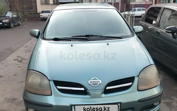 Nissan Almera Tino 2001 годаүшін3 200 000 тг. в Алматы