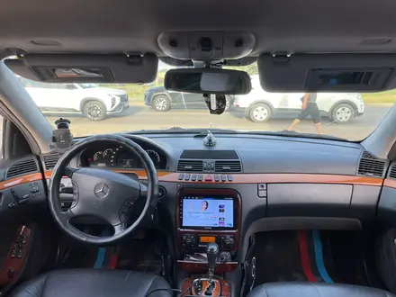 Mercedes-Benz S 320 2000 года за 3 500 000 тг. в Астана – фото 13