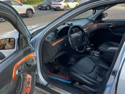 Mercedes-Benz S 320 2000 года за 3 500 000 тг. в Астана – фото 7