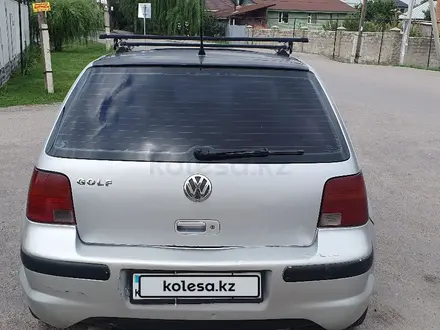 Volkswagen Golf 2000 года за 2 200 000 тг. в Алматы – фото 7